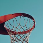 red basketball hoop
